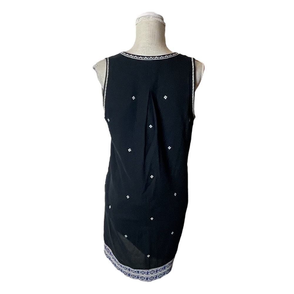 Madewell Embroidered Suncoast Dress in Navy Blue - Picture 8 of 17